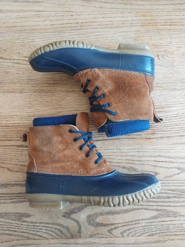 Vtg lacrosse duck boots - duck, blue