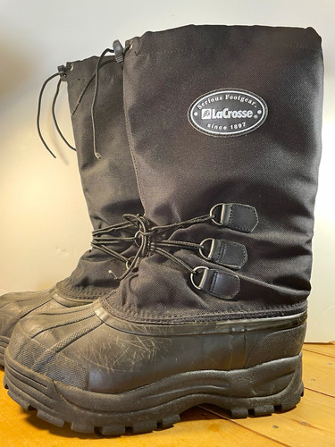 Lacrosse men black mid calf - men's,