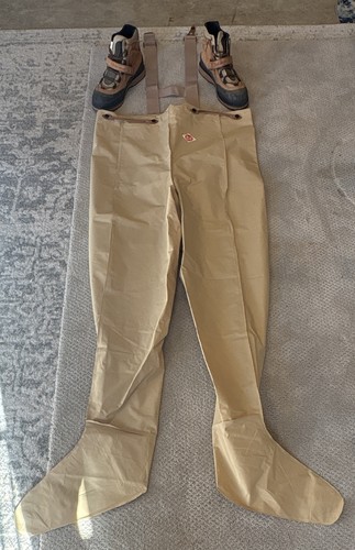 Red ball chest - waders, tan